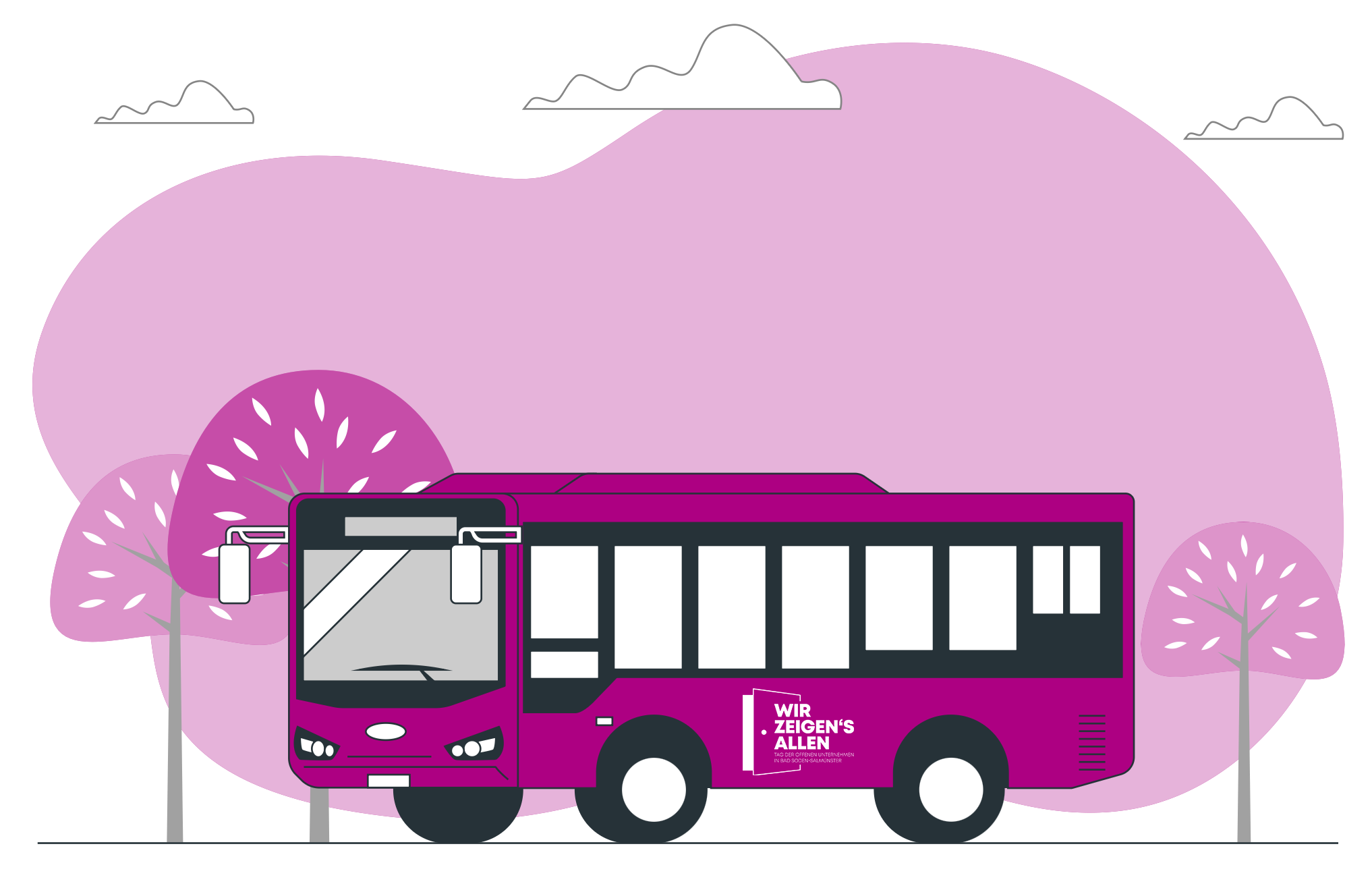 Shuttlebus zu "Wir zeigen's allen" Shuttlebus zu "Wir zeigen's allen"